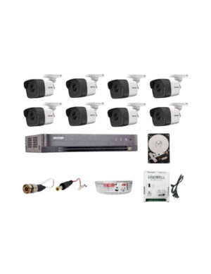 Hikvision - HD (2MP) - 8 Camera Set
